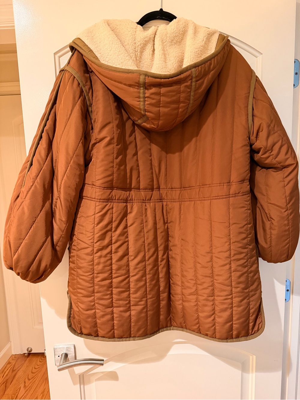 DÔEN Fauna Coat - S/M in Cinnamon Bark. EUC with removed tags. - Picture 6 of 6